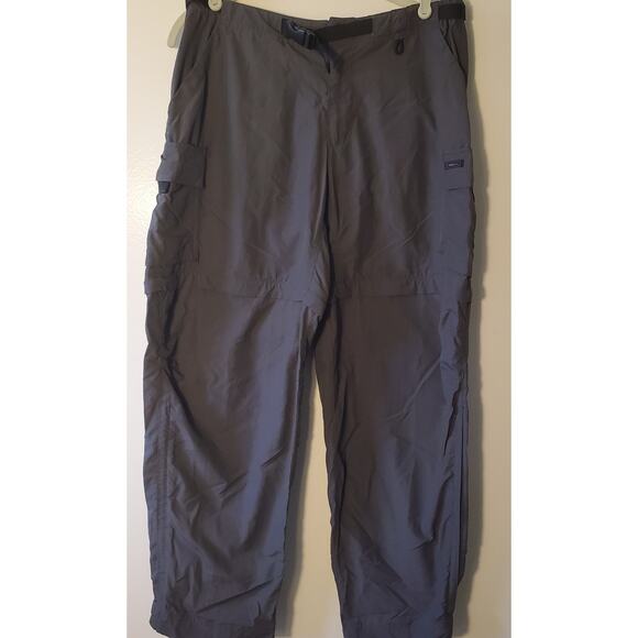 REI Co-op Sahara Gray Convertible Zip Hiking Pants Women's Plus Size 12 Petite - Picture 1 of 10